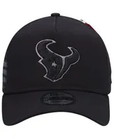 New Era Houston Texans Camo 9Forty A Frame Trucker Snapback Hat, A-FRAME  HATS, CAPS