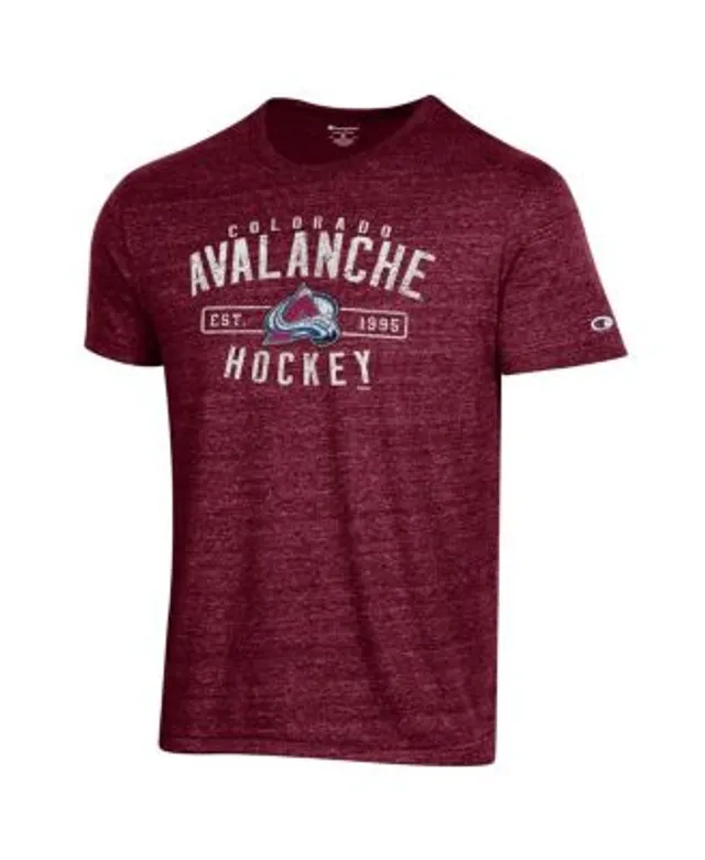 NHL Men's Colorado Avalanche Navy Circle T-Shirt
