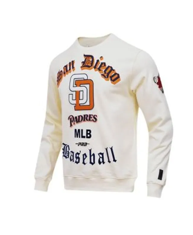 San Francisco Giants Pro Standard Cooperstown Collection Retro Old English  Pullover Sweatshirt - Cream