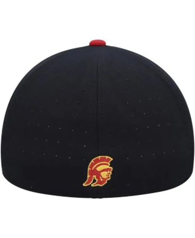 Men's Nike Gray USC Trojans Aero True Baseball Performance Fitted Hat