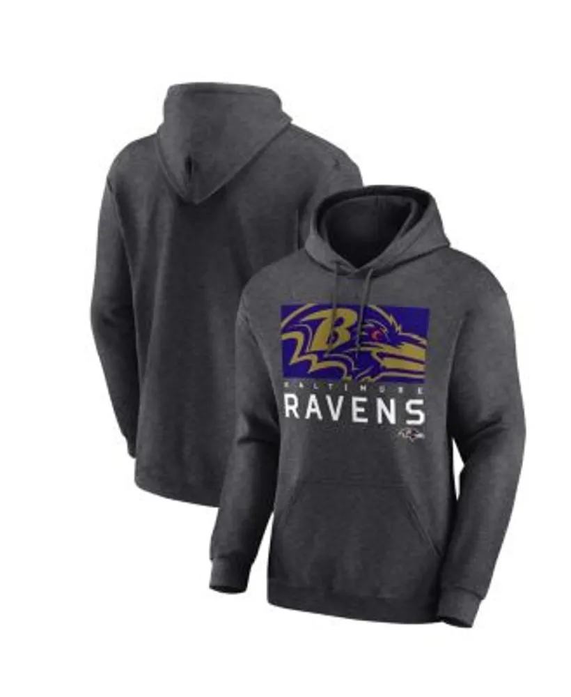 NFL Baltimore Ravens Girls' Fleece Hooded Sweatshirt - S