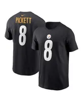 Men's Nike T.J. Watt Black Pittsburgh Steelers Name & Number T-Shirt 