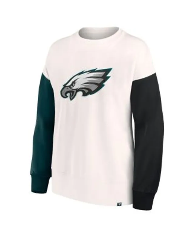 Men's Fanatics Branded Midnight Green/Black Philadelphia Eagles Square Off Long Sleeve T-Shirt Size: Small