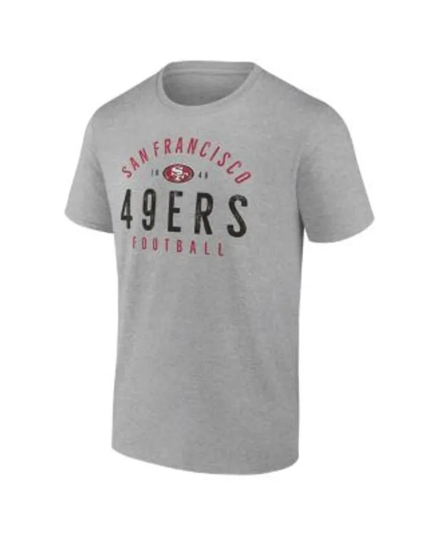 San Francisco 49ers Nike Primary Logo T-Shirt - Heathered Gray