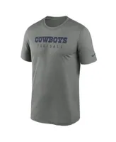 Nike Men's Nike Heather Gray Dallas Cowboys Sideline Team Velocity  Performance Long Sleeve T-Shirt