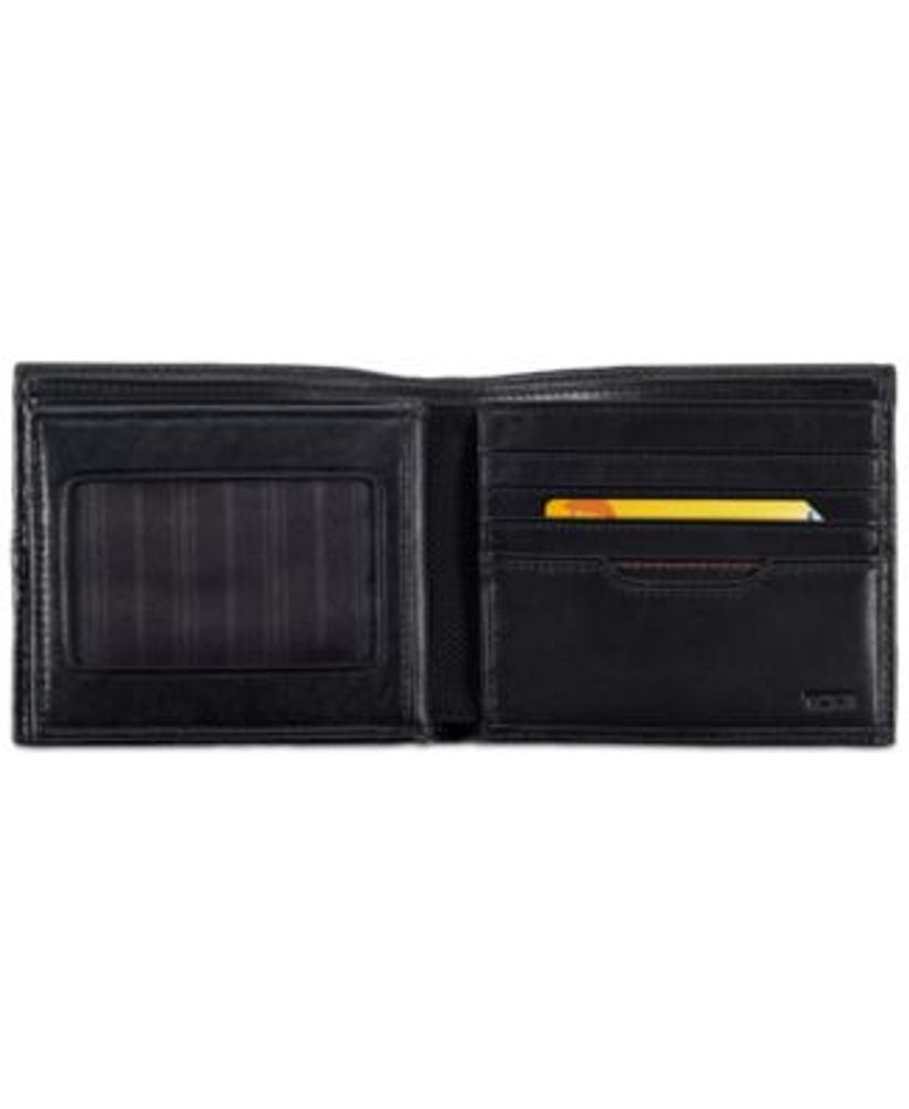 GUESS Men's Leather Bifold Wallet - Macy's