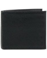 Men's Wallet, Pebbled Bifold Wallet