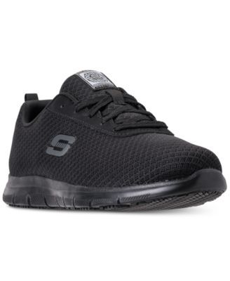 Women's Work Relaxed Fit: Ghenter - Bronaugh Slip Resistant Athletic Sneakers from Finish Line