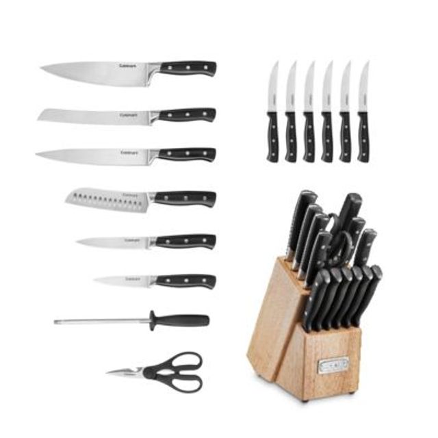 Cuisinart Triple Rivet 15 Piece Cutlery Set With Block