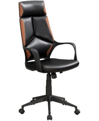 Executive Office Chair in Black Brown
