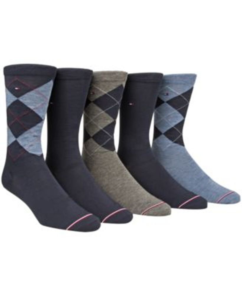 Men's 5-Pk. Argyle Crew Socks