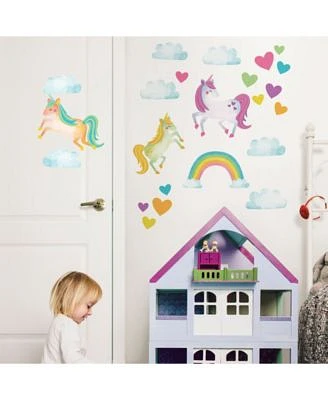 One Love Unicorns Wall Art Kit