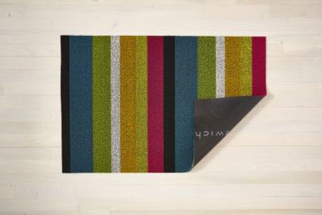 Pride Stripe Shag Doormat, 18 x 28