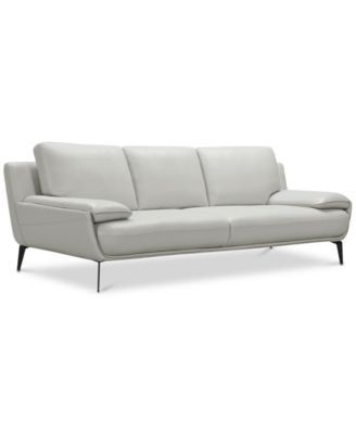 CLOSEOUT! Surat 97" Leather Sofa, Created for Macy's