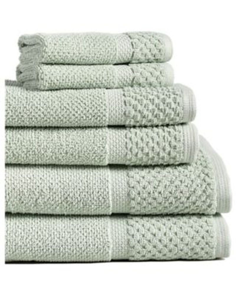 RADAR STRIPED LOGO TOWEL SET, 6-PC