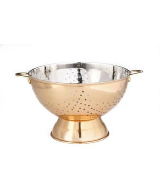 International Decor Copper Footed Colander and Centerpiece