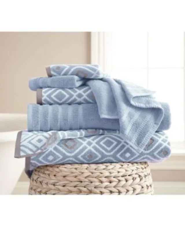 Gracie Mills Cotton Jacquard Bath Towel 6 Piece Set