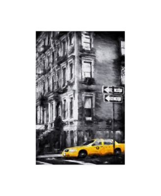 Oliver Gal NYC Fashion Taxi Canvas Art Collection - Macy's