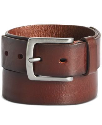 Men's Better Brown Leather Belt