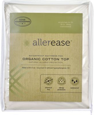 Organic Cotton Top Cover Waterproof Mattress Pad