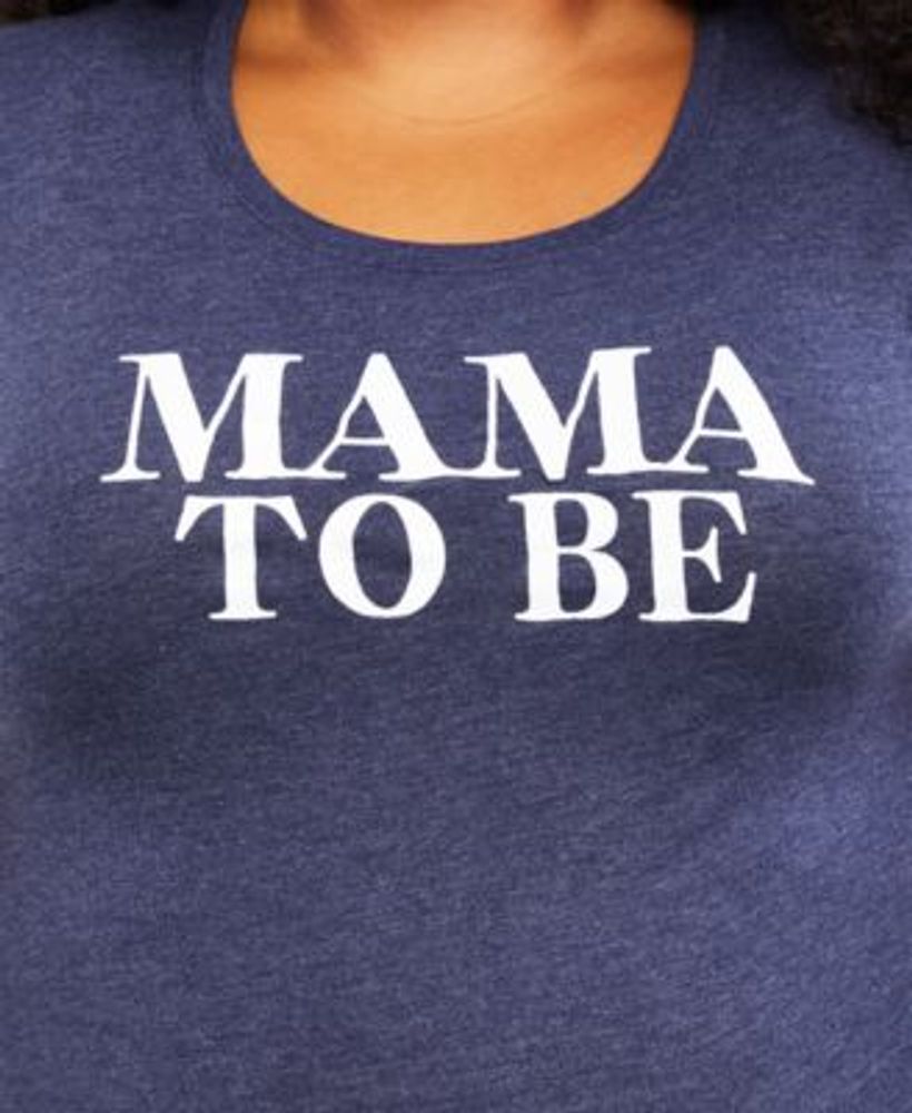Plus Size Mama To Be™ Maternity Graphic Tee 