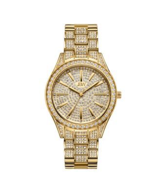 Women's Cristal Diamond (1/8 ct. t.w.) Watch in 18k Gold-plated Stainless-steel Watch 38mm