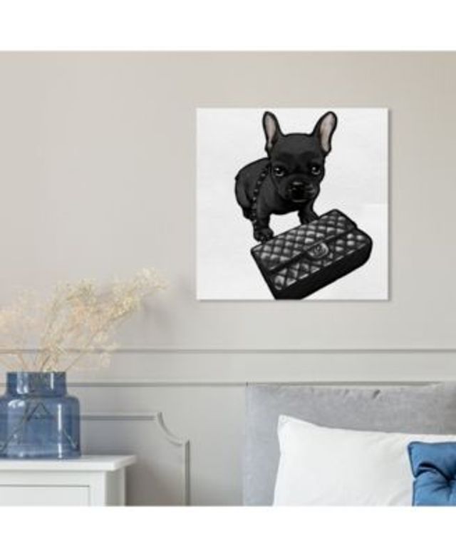 Oliver Gal Shop Ready Frenchie Canvas Art Collection - Macy's