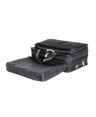 Walton, 17" Expandable Double Compartment Laptop Briefcase