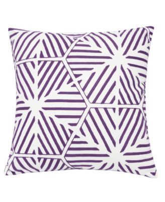 Evelyn Hexagon Square Decorative Throw Pillow