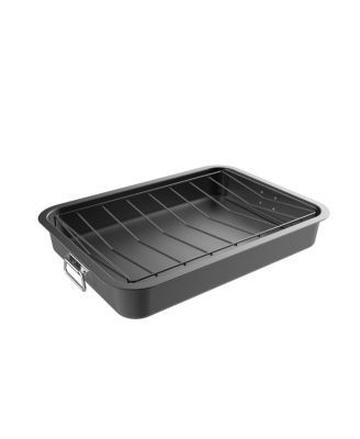 Nonstick Roasting Pan with Rack