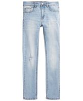 Big Boys Tumble Skinny-Fit Stretch Destroyed Jeans, Created for Macy's