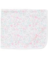 Baby Girls Floral Watercolor Cotton Blanket