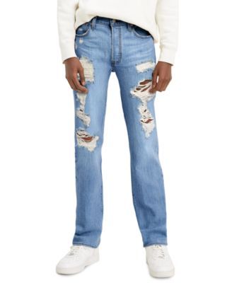Men's 501 Original-Fit Ripped Jeans