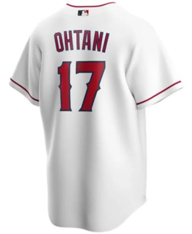 Profile Men's Shohei Ohtani Red Los Angeles Angels Big & Tall Replica Player Jersey