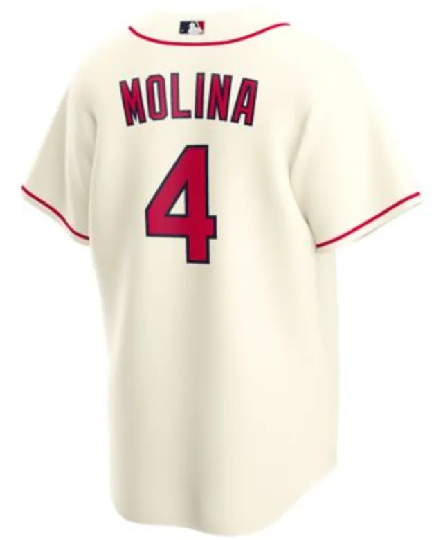 Men's Yadier Molina White/Camo St. Louis Cardinals Player Big