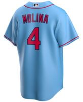 Men's Nike Yadier Molina White St. Louis Cardinals Home Replica