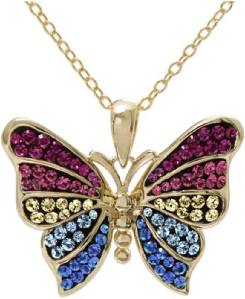 Giani Bernini Butterfly Pendant Necklace