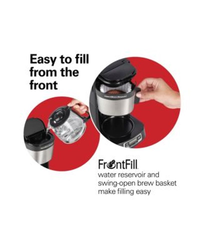 5 Cup Compact Coffee Maker with Programmable Clock