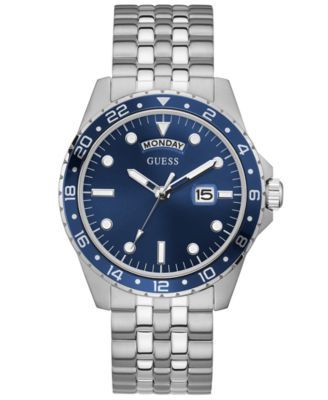 Men's Stainless Steel Bracelet Watch 44mm
