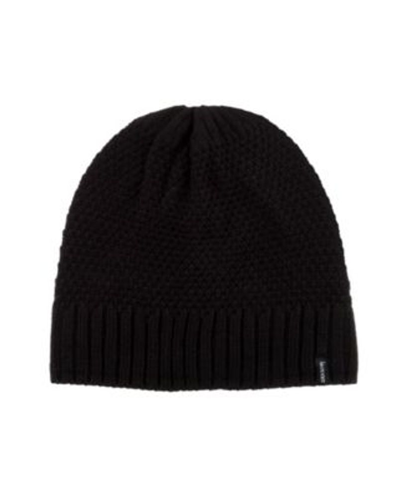 Women's Lined Water Repellent Textured Knit Beanie