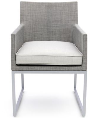 Taft Outdoor Dining Chair with Sunbrella® Cushion, Created for Macy's