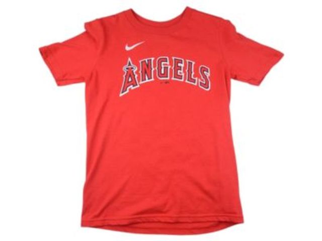 Mike Trout Los Angeles Angels Nike Toddler Player Name & Number T-Shirt -  Red