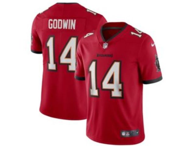 Men's Nike Chris Godwin Pewter Tampa Bay Buccaneers Alternate Vapor Limited  Jersey