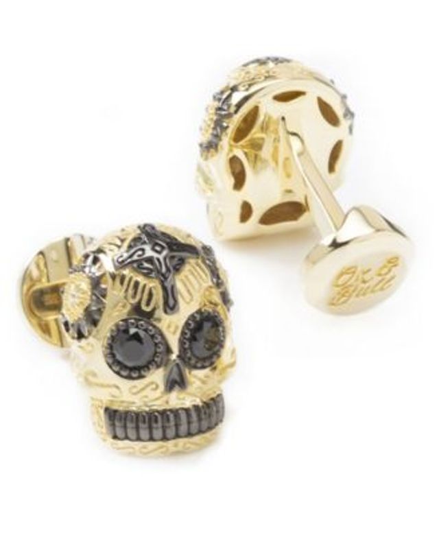 Houston Astros Sugar Skull Cufflinks