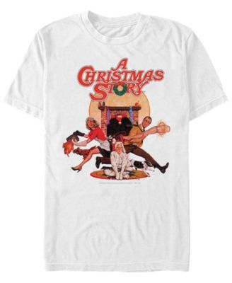 Men's Christmas Story Poster Short Sleeve T-shirt