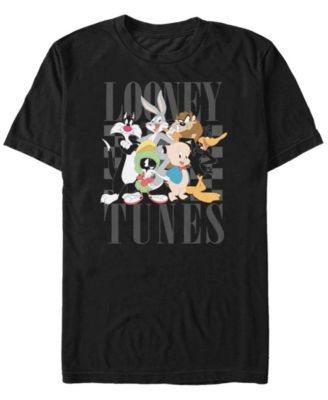 Men's Looney Tunes Nineties Groupshot Short Sleeve T-shirt