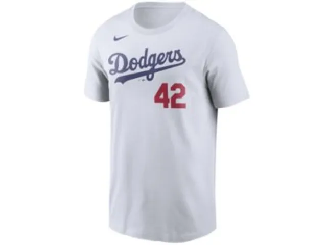 Brooklyn Dodgers Men's Coop Jackie Robinson Name and Number Player T-Shirt