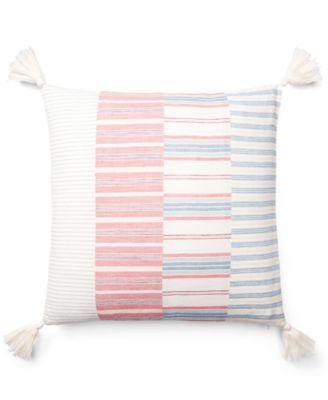Maddie Multi Stripe Decorative Pillow, 18" x 18"