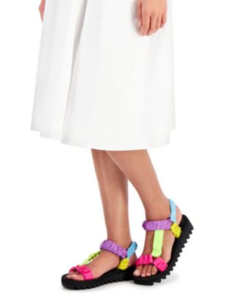 Kendie Sporty Wedge Sandals, Created for Macy's