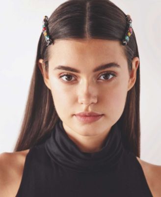 Women's Gems Hair Clip Set, Pack of 2